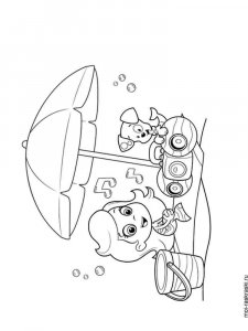Bubble Guppies coloring page 16 - Free printable