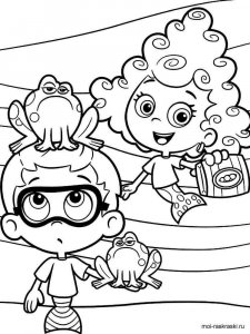 Bubble Guppies coloring page 17 - Free printable
