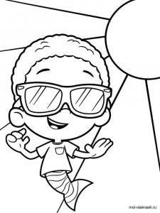 Bubble Guppies coloring page 19 - Free printable