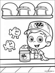 Bubble Guppies coloring page 2 - Free printable