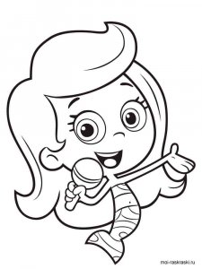Bubble Guppies coloring page 21 - Free printable