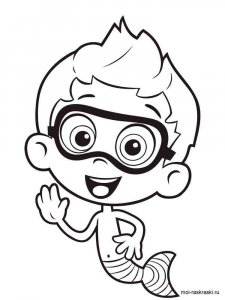 Bubble Guppies coloring page 22 - Free printable
