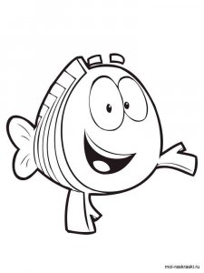 Bubble Guppies coloring page 24 - Free printable
