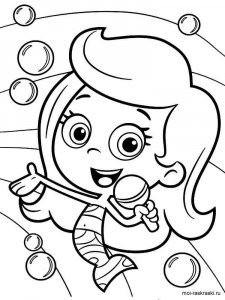 Bubble Guppies coloring page 25 - Free printable