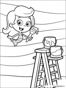 Bubble Guppies coloring page 3 - Free printable