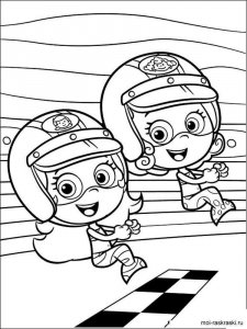 Bubble Guppies coloring page 4 - Free printable