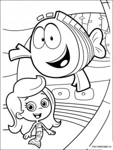 Bubble Guppies coloring page 5 - Free printable