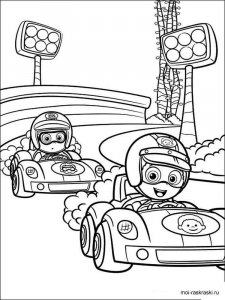 Bubble Guppies coloring page 6 - Free printable