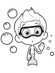 Bubble Guppies coloring page 28 - Free printable