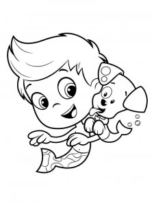 Bubble Guppies coloring page 37 - Free printable