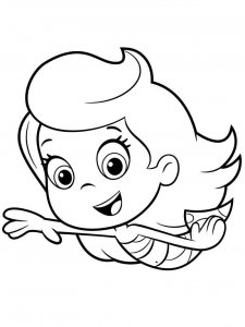 Bubble Guppies coloring page 39 - Free printable