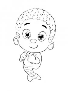Bubble Guppies coloring page 31 - Free printable