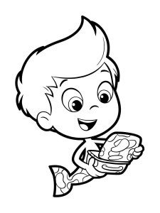 Bubble Guppies coloring page 33 - Free printable