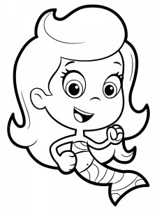 Bubble Guppies coloring page 35 - Free printable