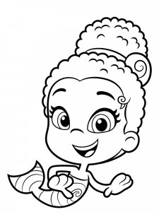 Bubble Guppies coloring page 36 - Free printable
