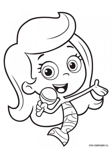 Bubble Guppies coloring pages