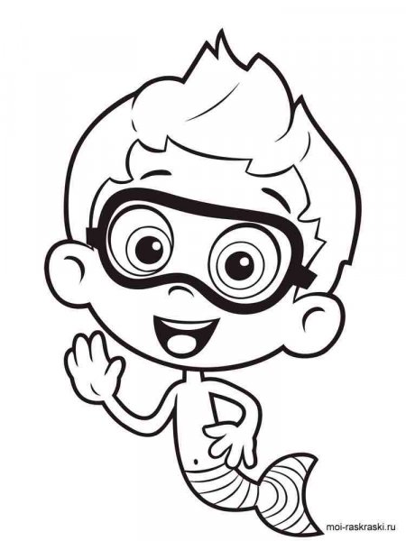 Bubble Guppies coloring pages