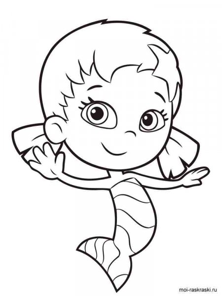 Bubble Guppies coloring pages