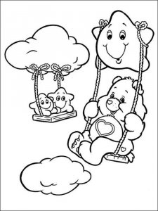 Care Bears coloring page 10 - Free printable