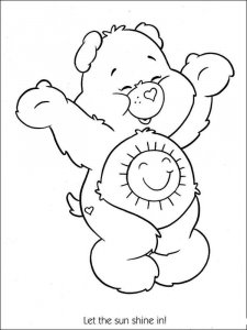 Care Bears coloring page 20 - Free printable
