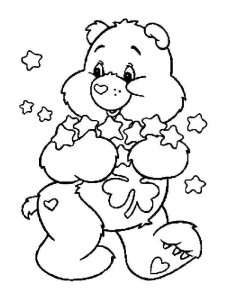 Care Bears coloring page 4 - Free printable