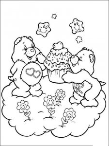 Care Bears coloring page 6 - Free printable