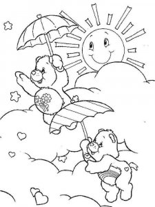 Care Bears coloring page 9 - Free printable