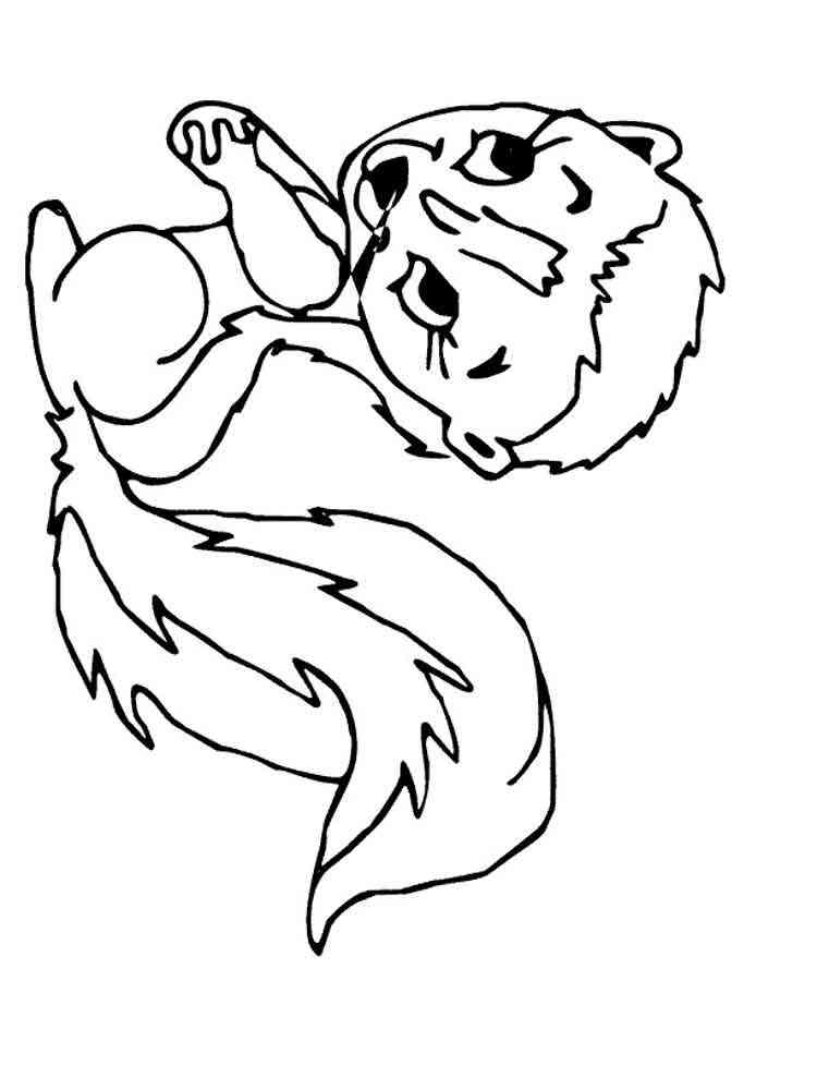 Cartoon Animal coloring pages