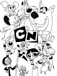 Cartoon Network coloring page 18 - Free printable