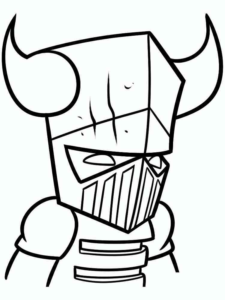 Free printable Castle Crashers coloring pages.