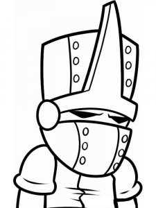 Castle Crashers coloring page 1 - Free printable