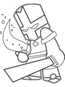 Castle Crashers coloring page 11 - Free printable