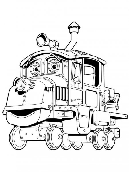 Chuggington coloring pages