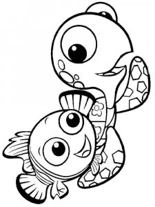 Crush and Squirt coloring page 2 - Free printable