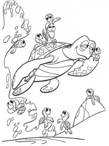 Crush and Squirt coloring page 7 - Free printable