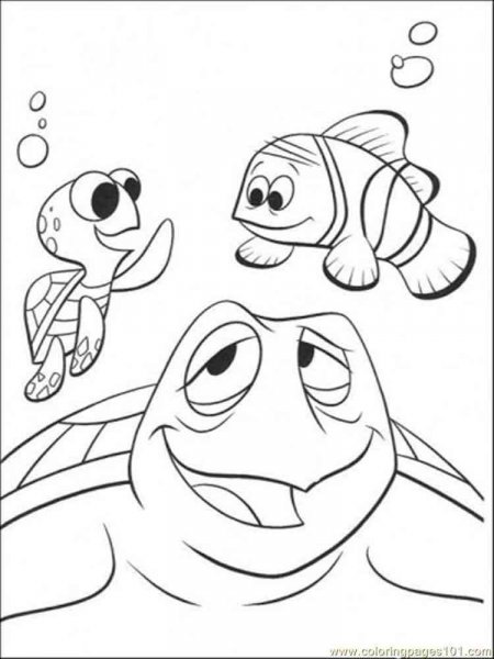 Crush and Squirt coloring pages