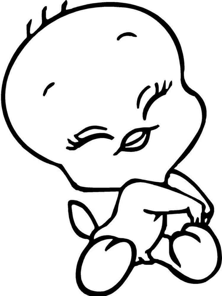 cute-tweety-bird-coloring-pages