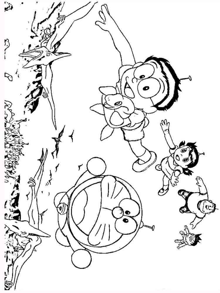 Doraemon coloring pages. Free Printable Doraemon coloring ...