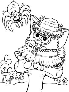 Furby coloring page 30 - Free printable