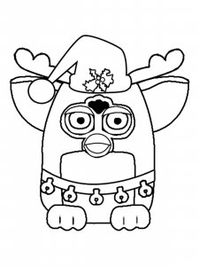 Furby coloring page 32 - Free printable