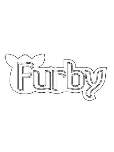 Furby coloring page 16 - Free printable