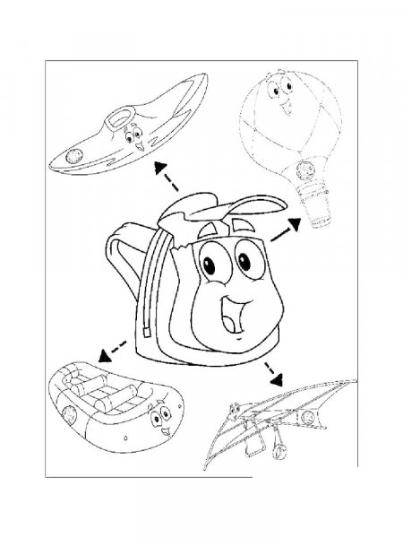 Go, Diego, go! coloring pages