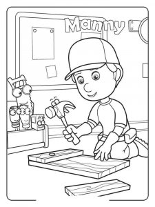 Handy Manny coloring page 21 - Free printable