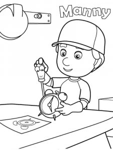 Handy Manny coloring page 5 - Free printable