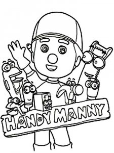 Handy Manny coloring page 6 - Free printable