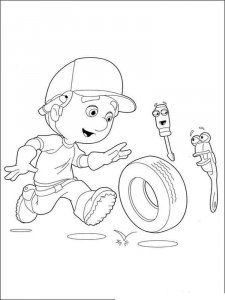 Handy Manny coloring page 9 - Free printable