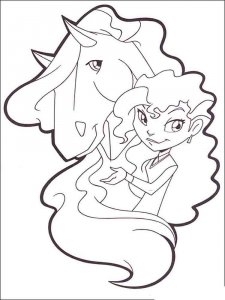 Horseland coloring page 11 - Free printable