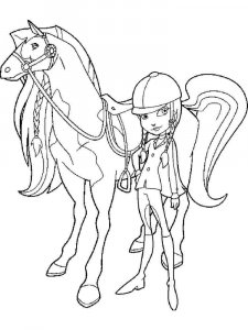 Horseland coloring page 12 - Free printable