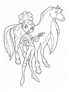 Horseland coloring page 18 - Free printable