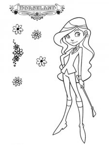 Horseland coloring page 22 - Free printable